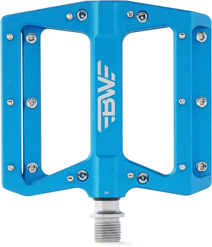 Vista 2 de Berm Platform Bike Pedales - Pedales planos de aluminio ligero para MTB y BMX