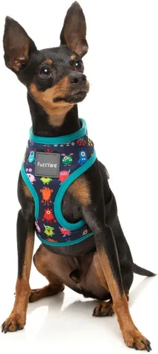 Vista 4 de FuzzYard Yardsters Monsters Arnés para perros (extra pequeño)