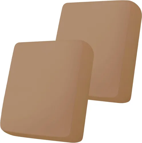 Vista 80 de Smiry Fundas de cojín de sofá estampadas, fundas elásticas suaves para sofá, fundas de sofá lavables antideslizantes, protector de muebles para Beige