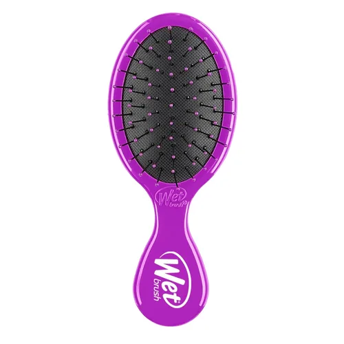 Vista 20 de Wet Brush - Cepillo desenredante Squirt, exclusivo de Amazon color aguamarina, mini desenredante, cerdas IntelliFlex ultrasuaves sin enredos