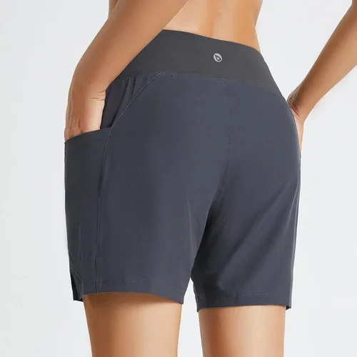Vista 2 de BALEAF Traje de baño de 5 pulgadas de secado rápido con forro UPF 50+ para mujer