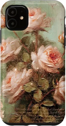Vista 8 de Vintage Antique English Roses Garden Victorian Art Case for iPhone 17