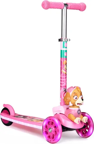 Vista 10 de Kick Scooter for Kids, 3 Wheel Self Balancing, Light Up LED Wheels