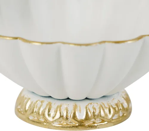 Vista 5 de NIKKY HOME Bandeja de metal blanco retro con pájaro, soporte para anillos, regalo de cumpleaños y Navidad