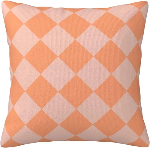 Vista 17 de Aspen - Fundas de almohada doradas y azul princesa a cuadros retro para sofá, fundas de cojín decorativas para decoración del hogar, habitación