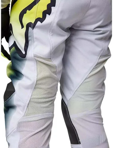 Vista 2 de Fox Racing Pantalón de motocross Toxsyk 180 unisex para niños Amarillo fluorescente