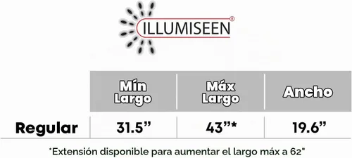 Vista 6 de ILLUMISEEN Cinturón reflectante LED Luces LED de alta visibilidad con 2 modos de iluminación Hebilla ajustable de liberación rápida Recargable