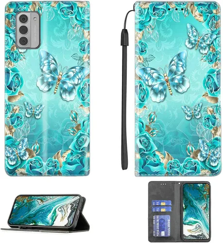 Vista 167 de Aroepurt Funda para UMIDIGI G1 Plus compatible con UMIDIGI G1 Plus Funda para teléfono Funda de piel sintética con función atril magnética CPT15