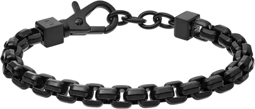 Vista 18 de A X Armani Exchange - Pulsera de cadena de acero inoxidable para hombre