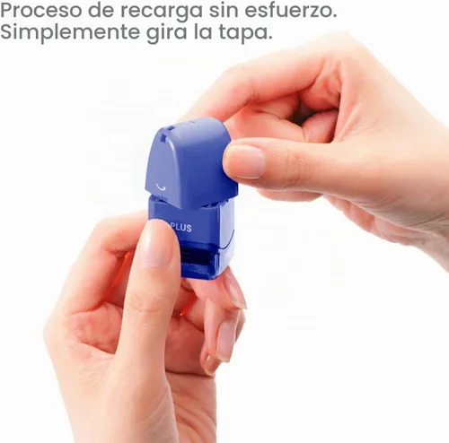 Vista 4 de Guard Your ID Identity Protection - Rodillo de sello de lujo, multicolor, paquete de 4 unidades Deluxe Multicolor