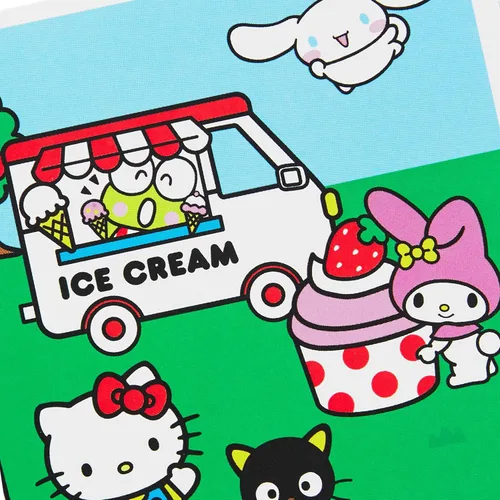 Vista 4 de Hallmark Sanrio - Tarjetas de Hello Kitty (12 tarjetas en blanco con sobres) para cumpleaños, regreso a la escuela, cualquier ocasión