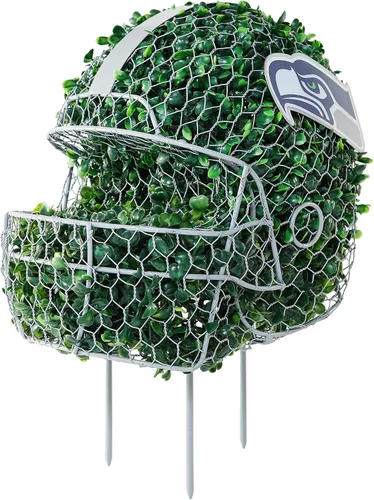 Vista 8 de FOCO NFL Womens NFL Team Football Helmet Topiary Figure
