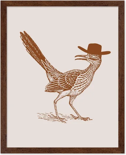 Vista 29 de Poster Master Póster de You've Yeed Your Last Haw - Impresión retro de vaquero marrón - Arte occidental - Arte moderno - Arte del salvaje oeste