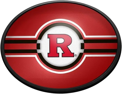 Vista 201 de The Fan-Brand NCAA Alabama Crimson Tide: Letrero de pared ovalado con luz – Decoración de fútbol, baloncesto, béisbol y deportes universitarios