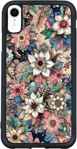 Vista 87 de Funda de teléfono Qizijio estilo azteca a prueba de golpes y protectora para iPhone 7/8/SE