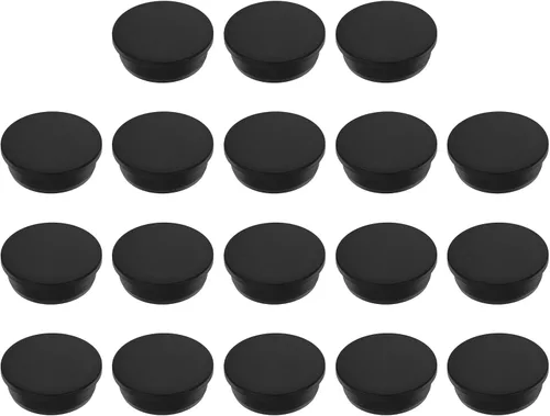 Vista 36 de MECCANIXITY - Tapones de silicona en forma de T (26mm, 1 pulgada de diámetro), color negro