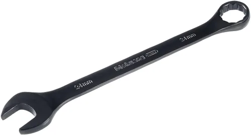 Vista 14 de uxcell Llave combinada métrica de extremo abierto, caja de 0.630 in, 12 puntos, acabado cromado, Cr-V