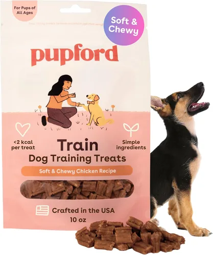 Vista 14 de Pupford Golosinas de entrenamiento suaves y masticables para perros y cachorros (carne de res, 5 onzas)