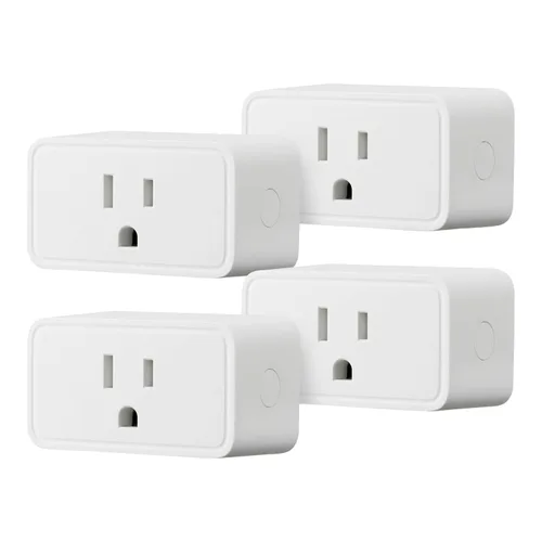 Vista 8 de Amazon Basics Enchufe inteligente, funciona solo con Alexa, Wi-Fi de 2.4 GHz, no requiere hub, 1 paquete, blanco