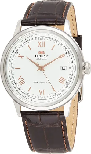 Vista 8 de Orient 'Bambino Versión 2' Acero Inoxidable Automático Reloj de vestir de cuerda manual