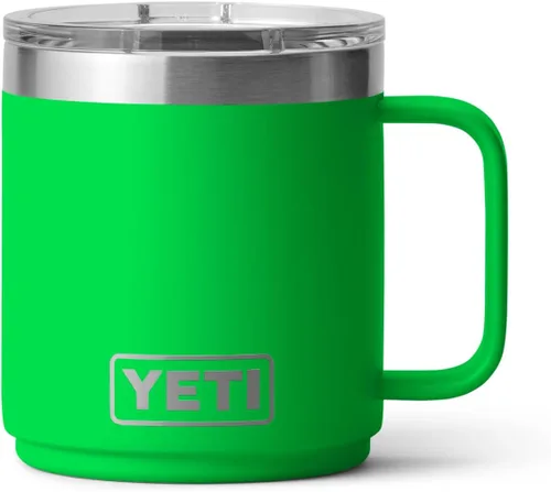 Vista 26 de YETI Rambler - Taza apilable de 10 onzas, aislada al vacío, acero inoxidable con tapa MagSlider, acero inoxidable