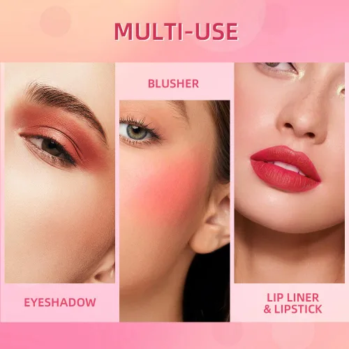 Vista 7 de Lápiz labial 2 en 1, delineador de labios, lápiz delineador de labios, lápiz labial delgado, brillo de labios de belleza, lápiz labial mate de punta