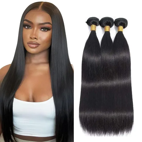 Vista 108 de 300g 1B27 Human Hair Bundles Honey Blonde Bundles Human Hair 10A Brazilian Virgin Remy Hair Extensions 8 10 12 Inch