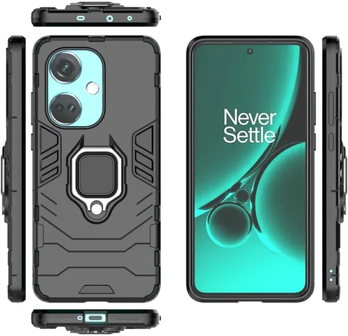 Vista 17 de Funda compatible con OnePlus Ace 2 Pro, soporte magnético para automóvil compatible con OnePlus Ace 2 Pro 5G, color negro