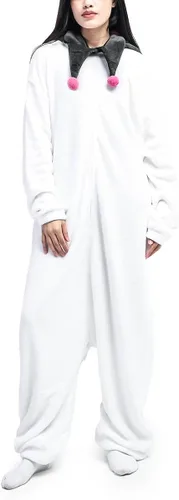 Vista 3 de Bioworld Kuromi - Traje de cosplay con capucha Kigurumi