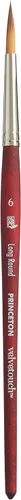 Vista 15 de Princeton Velvetouch Mini Pincel Filbert, Sintético, Mango Corto, Tamaño 0, 1 Unidad