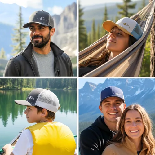 Vista 6 de Gorra "The Great Outdoors", por Lindo