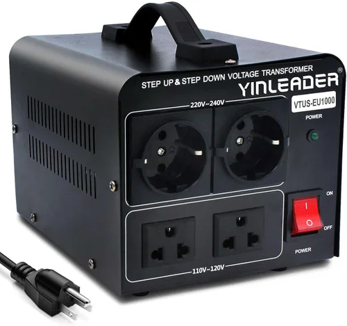 Vista 13 de Convertidor de voltaje de 500 W Convertidor de potencia (110 V a 220 V, 220 V a 110 V) Convertidor de paso hacia arriba/abajo 110/120 voltios