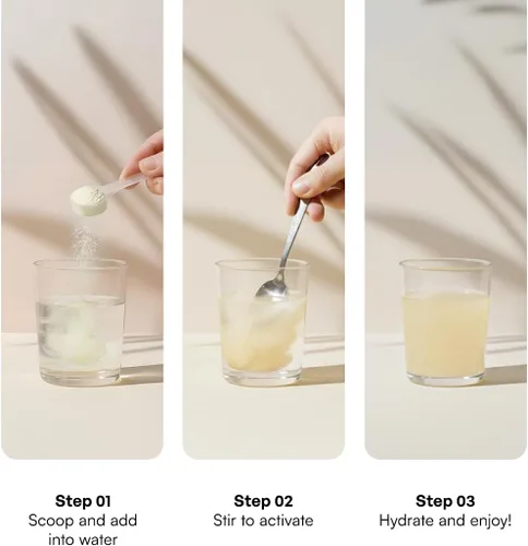 Vista 63 de KEY NUTRIENTS Electrolitos en polvo sin azúcar, limonada de maracuyá con 6 electrolitos y minerales, fibra prebiótica y polvos de hidratación