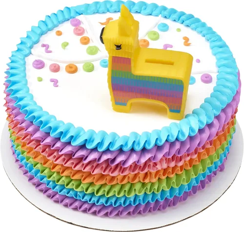 Vista 5 de DecoSet® - Juego de 1 pieza para decoración de tartas para cumpleaños y fiestas
