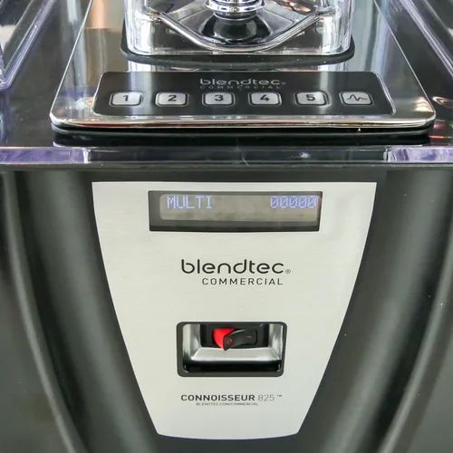 Vista 4 de Blendtec Licuadora comercial Connoisseur 825 + 2 tarros de cuatro lados