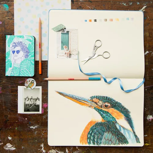 Vista 2 de Talens Art Creation Cuaderno de bocetos Negro 12X12 cm, 4.94 oz