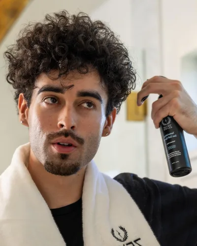 Vista 5 de ZEUS Spray texturizante para el cabello con sal marina, vaporizador profesional para dar volumen y peinar, mejora la textura y el volumen