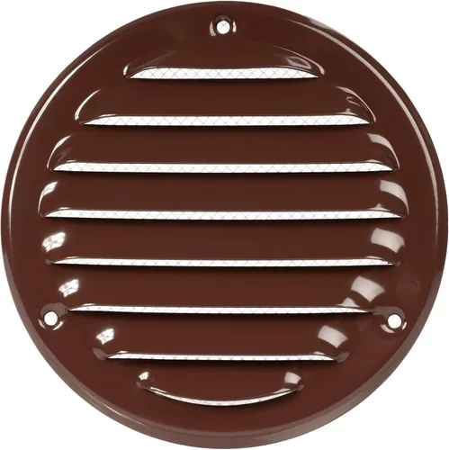 Vista 32 de Cubierta para salida de ventilación – Ventilación redonda de Soffit – Rejilla de ventilación – Cubierta de rejilla – Malla mosquitera integrada