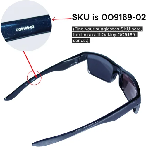 Vista 3 de walleva Lentes de repuesto para Oakley TwoFaceGafas de sol, Color 14opciones disponibles