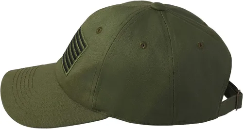 Vista 89 de IIN Gorra de béisbol con bandera estadounidense para hombres y mujeres, de perfil bajo, militar, militar, militar, para papá
