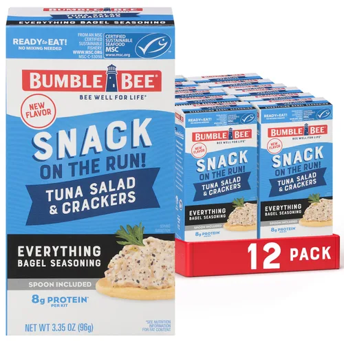 Vista 24 de Ensalada de atún Bumble Bee con galletas saladas - Sin grasa - 3.5 oz (Paquete de 3)