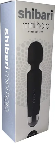 Vista 2 de Shibari Mini Vibrador Halo, Masajeador de Varita, Inalámbrico, Silencioso, Alta Potencia e Impermeable, Estimulación del Clítoris por Vibración