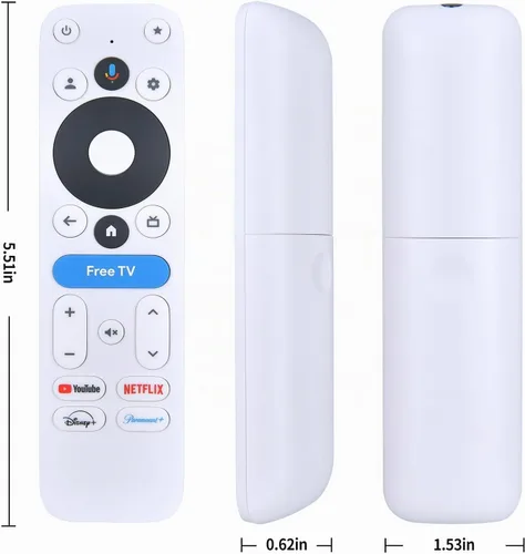 Vista 7 de Control remoto de voz de repuesto para dispositivo de transmisión Onn 4K