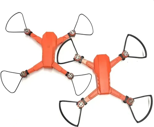 Vista 2 de 1 juego de protectores de hélice, kit de protección de hoja de marco de protección de hélice de dron, adecuado para HS100, E58, E88, G6, Q6, L900