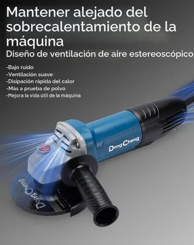 Vista 8 de DongCheng - Taladro de martillo giratorio inalámbrico de 20 V MAX de 7/8 pulgadas, SDS-Plus, 2.1J, 4 modos y amoladora angular eléctrica de 4-1/2