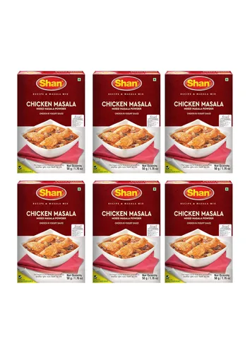 Vista 80 de Shan Chicken 65 - Mezcla de recetas y condimentos de 2.1 oz (60 g) - Polvo de especias para pollo frito picante agridulce - Adecuado