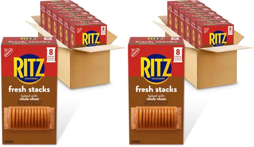 Vista 22 de Crackers Ritz Fresh Stacks sabor panceta, 11.5 onzas