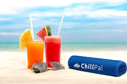 Vista 6 de Toalla Chill Pal Ultimate con malla de enfriamiento 12 x 40 pulgadas extra larga