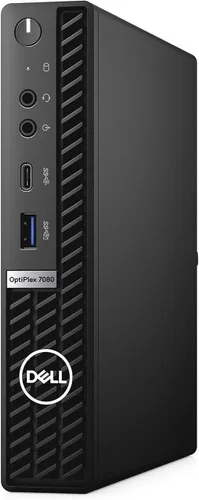 Vista 4 de Dell Computadora de escritorio Micro OptiPlex 7080, Intel Core i5-10500T de 10ª generación, 16 GB DDR4 RAM 512 GB SSD, teclado y mouse, 2