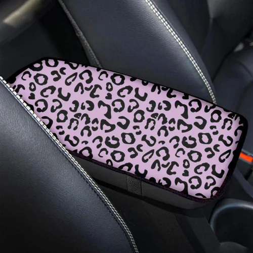 Vista 19 de Accesorios interiores de lunares Funda protectora universal para reposabrazos de consola central Protector de vehículo suave y cómodo